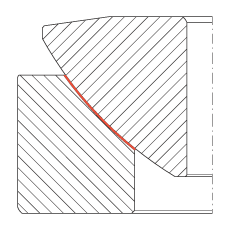 推力關(guān)節(jié)軸承 GE80-AW, 根據(jù) DIN ISO 12 240-3 標(biāo)準(zhǔn)，免維護(hù)